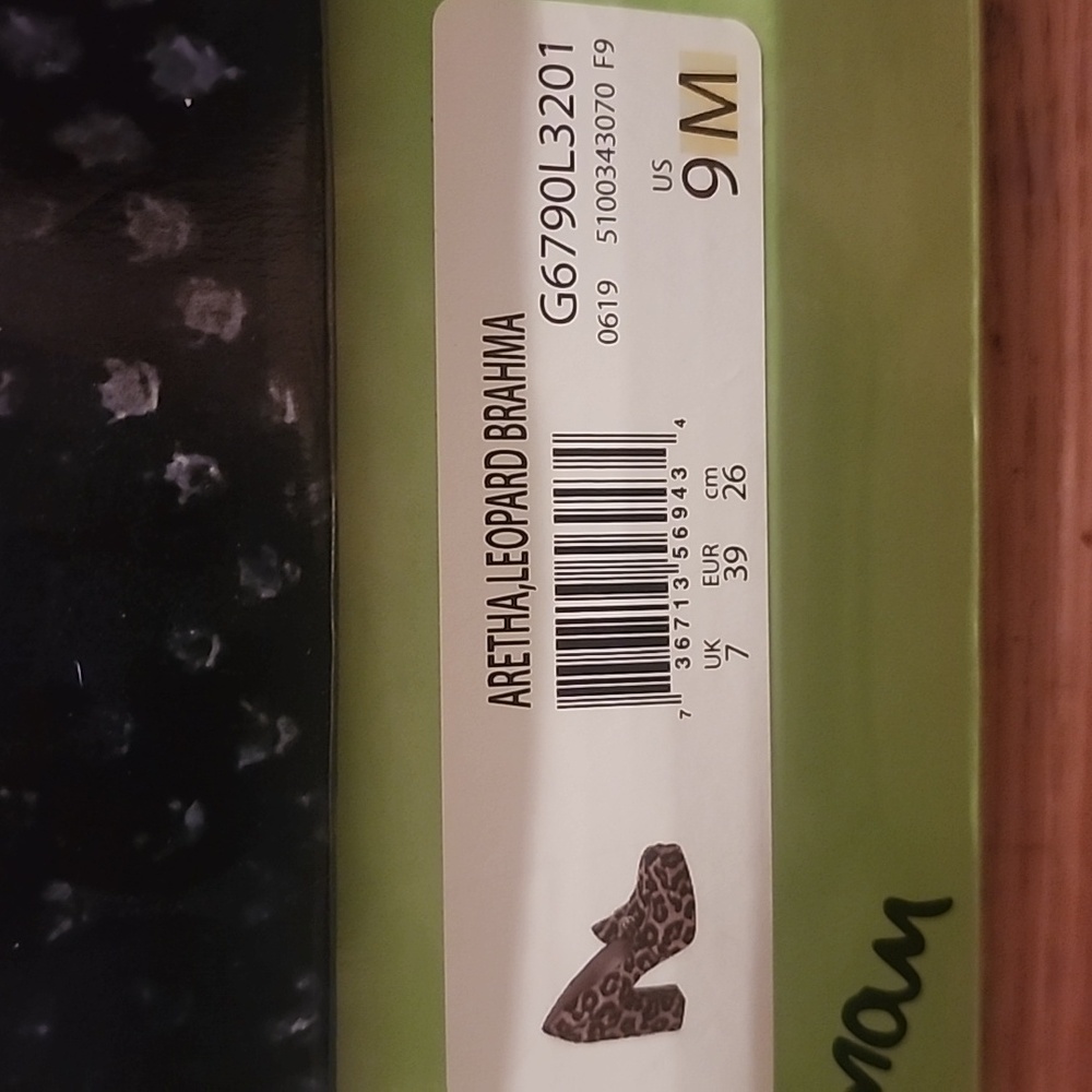 NIB Sam Edelman "Aretha" Leopard Brahma Platform Horsebit Loafers 9M - Picture 10 of 15